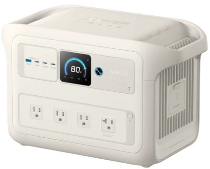 Anker Solix C1000 Plus ポータブル電源 オフホワイト A1765521