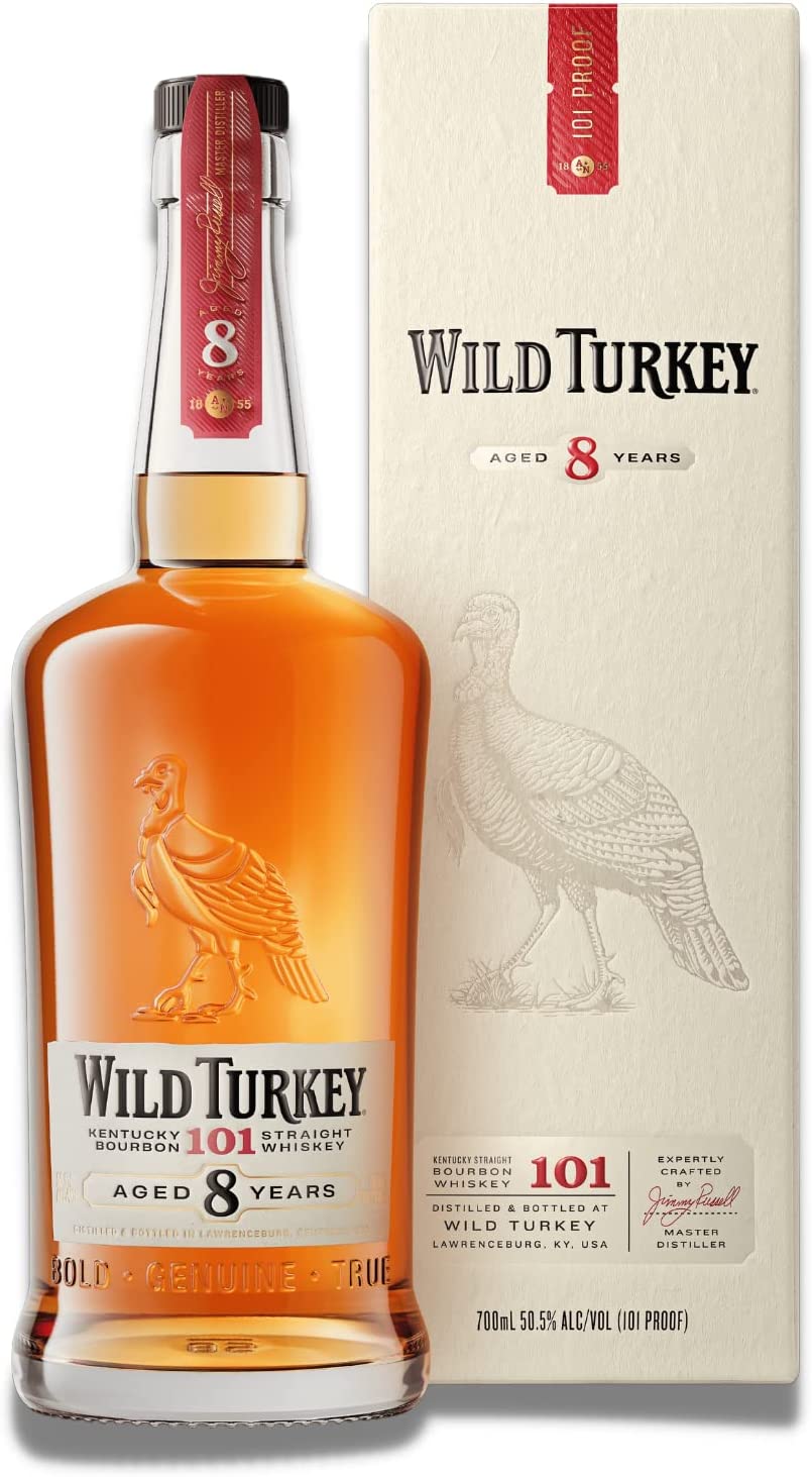 【送料無料】バーボンウイスキー ワイルドターキー 8年 40.5度 700ml12本【北海道沖縄県東北四国九州地方は必ず送料が掛かります】