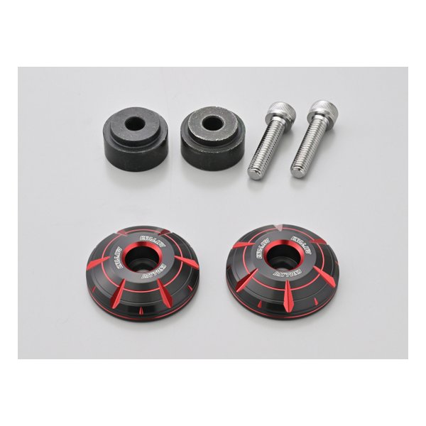 バーエンド レブル1100 GB350/S専用 HANABI レッド 42694