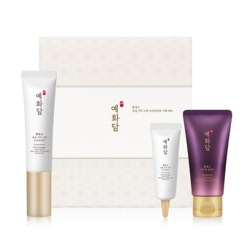 イェファダム(Yewhadam)還生膏(ハンセンゴ) 潤雪(スノーグロー)ギミスポットトリートメントスペシャルセット Spot 30ml [Free] Spot 15ml, Jinyeok Foam