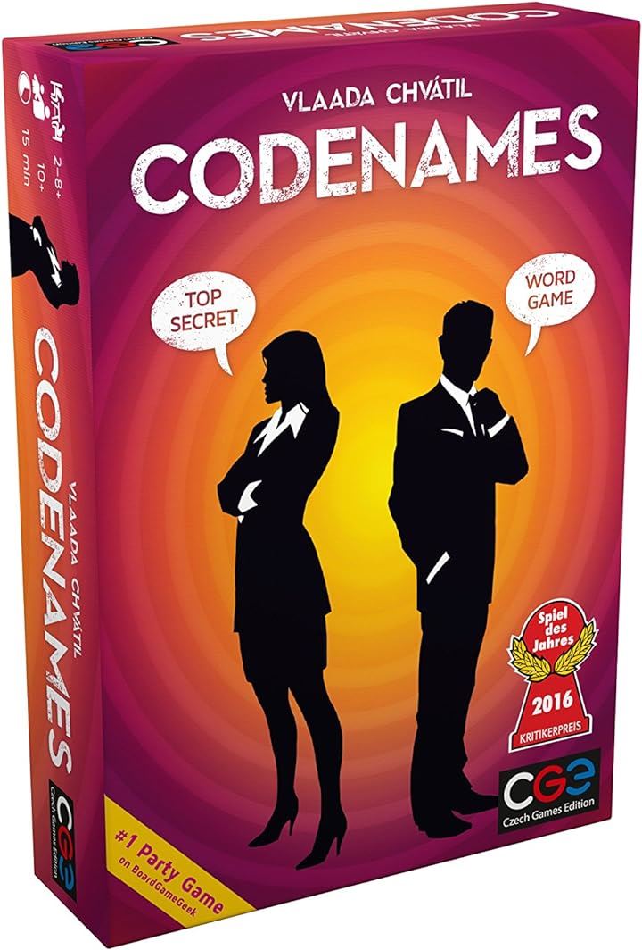 カードゲーム Codenames 2人～8人 3歳以上(4人, One Size)