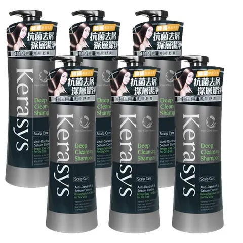 6本セット スカルプケアディープクレンジングシャンプー 600ml 海外発送 ヤマト国際便