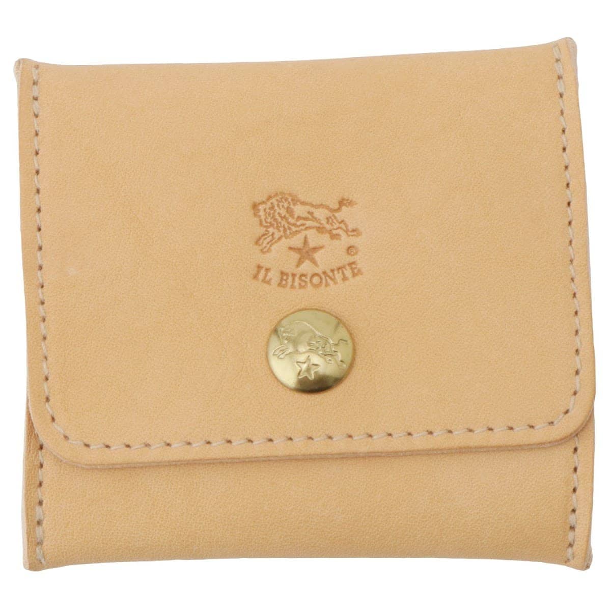 イルビゾンテ コインケース 小銭入れ IL BISONTE レディース メンズ ユニセックス ナチュ