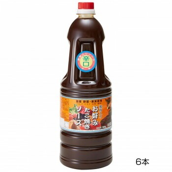 和泉食品　タカワお好みたこ焼きソース（濃厚）　辛口　1.8L（6本）