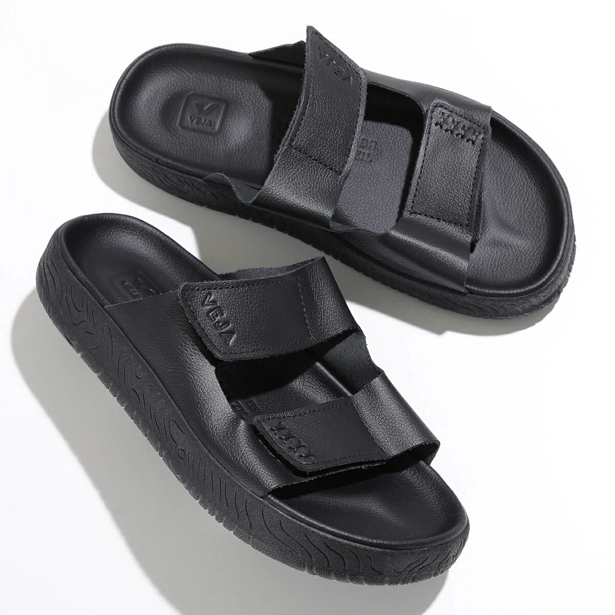 VEJA ヴェジャ スライドサンダル ETNA エトナ レディース フラット シューズ 靴 FULL-BLACK