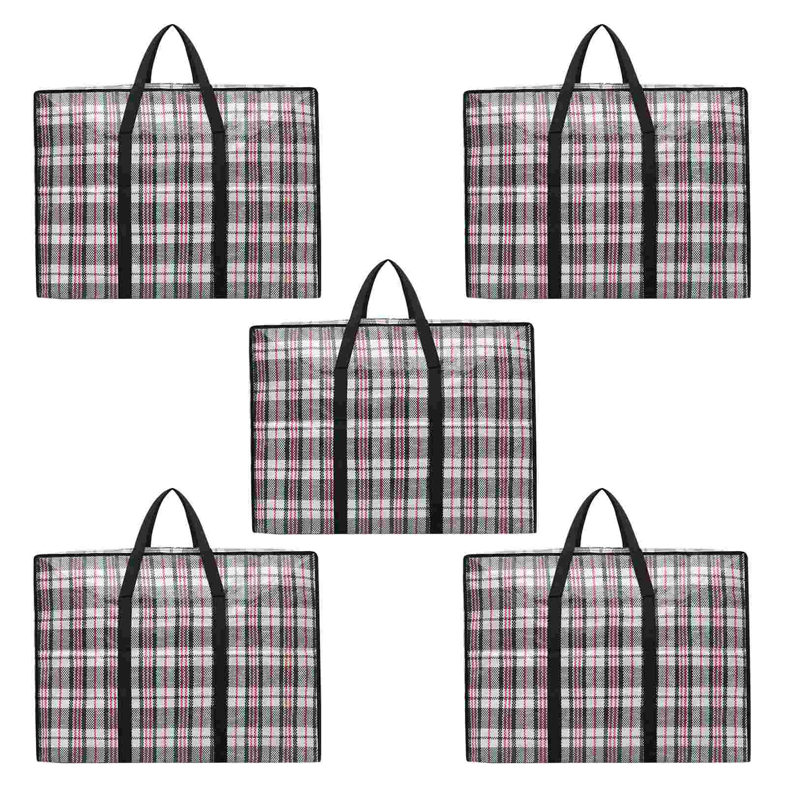 【5枚セット】大容量収納袋 90L引越しや旅行にな防水・防塵の収納袋布団収納バッグ強力耐荷重バッグ引越し 衣類 布団 収納防水 防塵 旅行耐久性