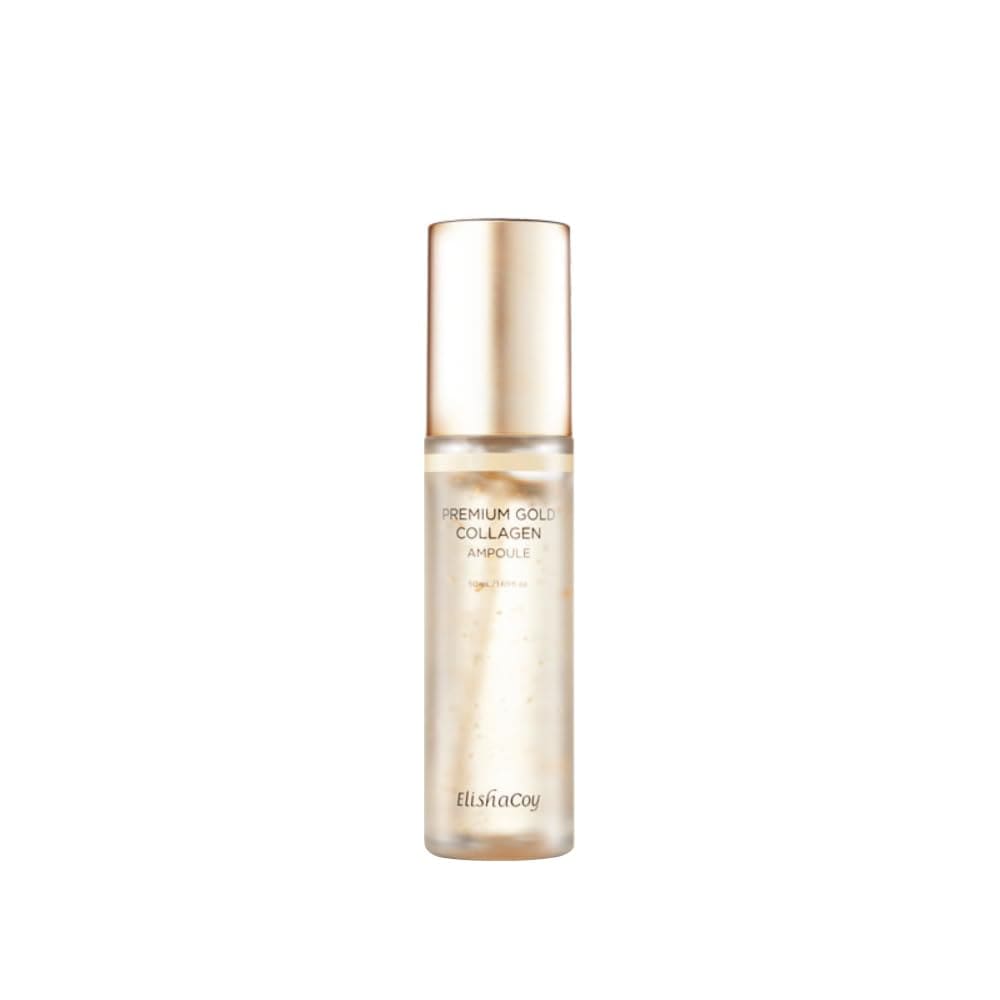 エリシャコイ プレミアムゴールドコラーゲンアンプル Elishacoy Premium Gold Collagen Ample 50ml 美容液 [並行輸入品]