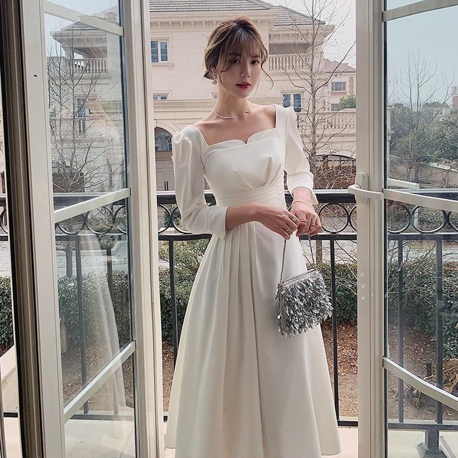パーティードレス2024新作 結婚式ワンピース 結婚式 お呼ばれ 演奏会 発表会 卒業式 ドレス ウェディングドレス 花嫁ロングドレス 成人式 同窓会ワンピース-47