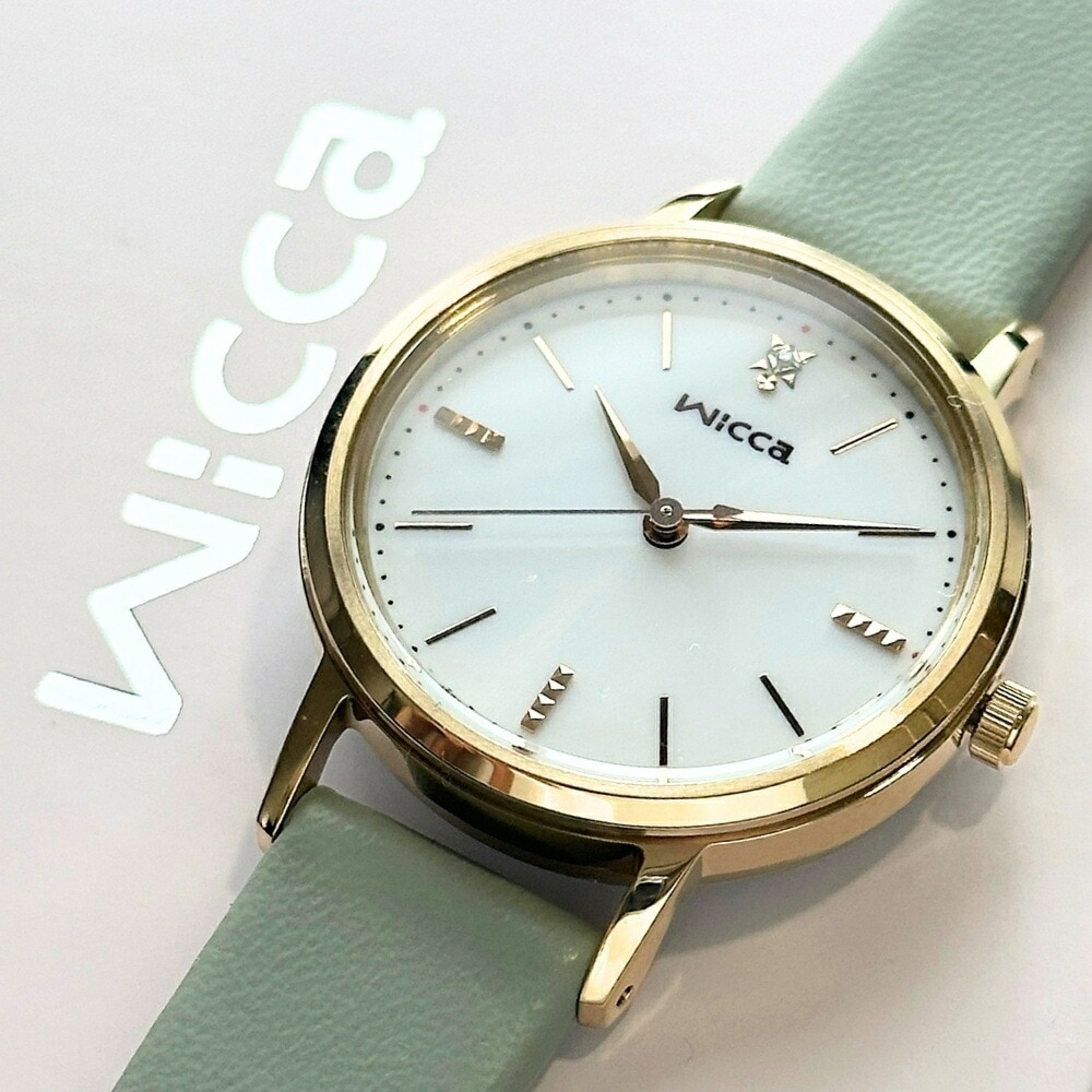 国内正規品 シチズン ウィッカ wicca ソーラー ソーラー腕時計 レディース 腕時計 手表 防水 軽い つけやすい グレー 革ベルト おしゃれ 仕事用 高校生 大学生 誕生日 プレゼント 女性