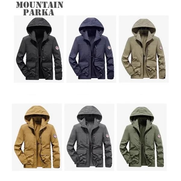 マウンテンパーカー 登山服 パーカー マウンテンジャケット アウター マンパ マウンパー アウトドア ジャケット 秋冬 防風 防寒