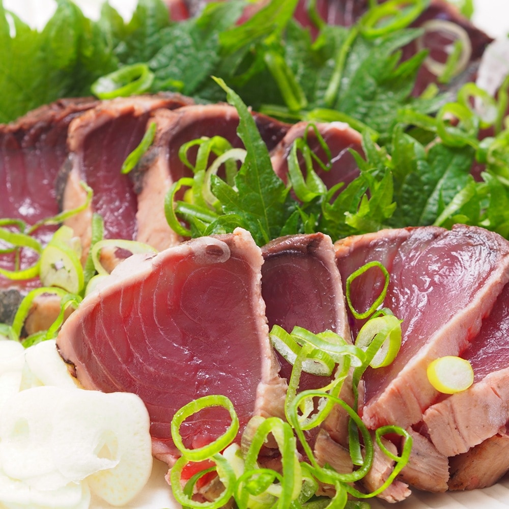 カツオのたたき 約3kg(7から8本分) 鰹 タタキ 訳あり 大きさ不揃い サイズ部位お任せ 薫りのいい炭火焼カツオ タレ&塩付き 鰹のたたき