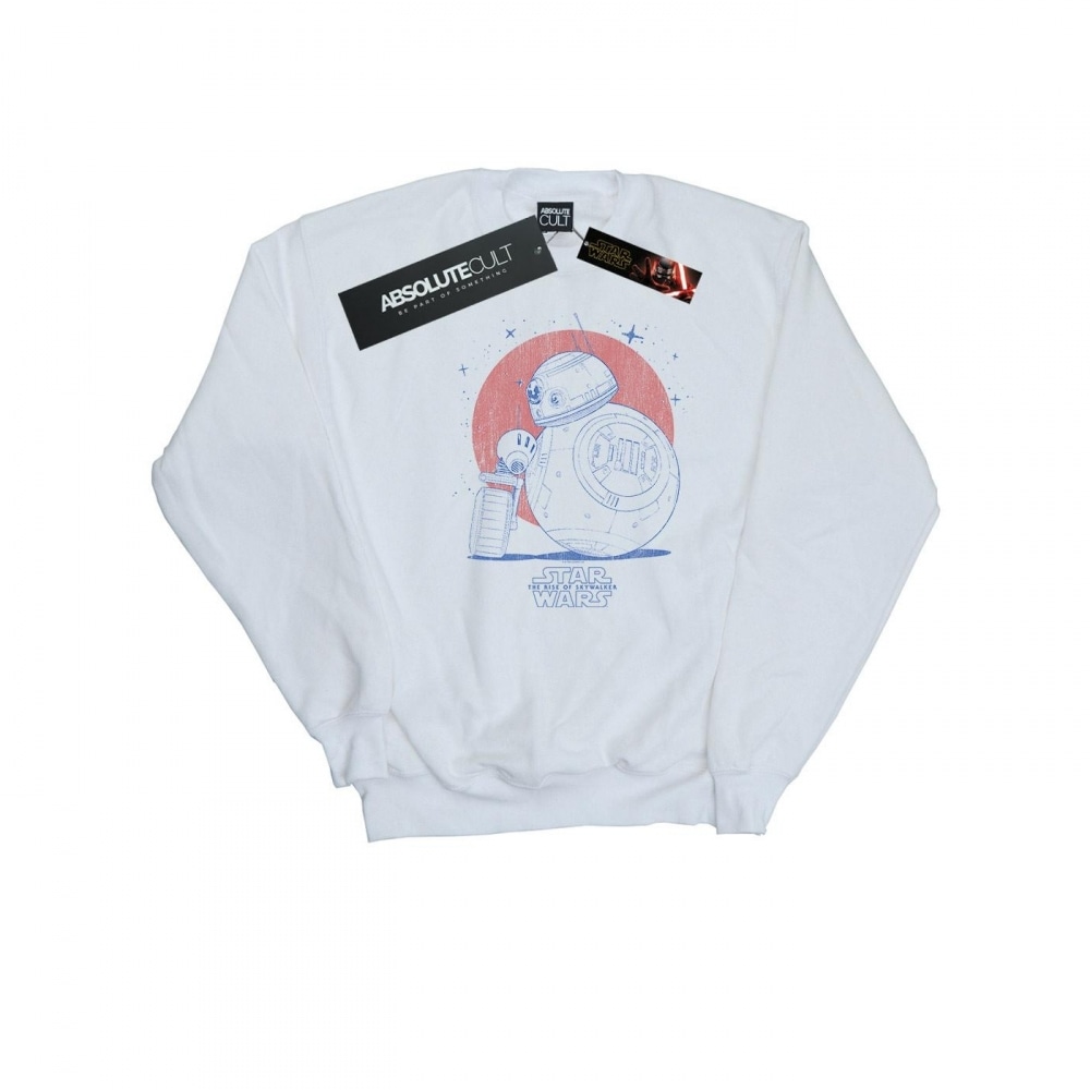 (英国より直送) スター・ウォーズ/スカイウォーカーの夜明けレディース/レディーススター・ウォーズザ・ライズ・オブ・スカイウォーカー BB-8 & D-O ディストレストスウェットシャツ 7,956円