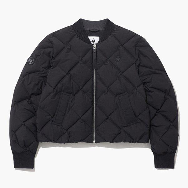 ウーマンズ ディアマン ストレッチ チューブ 軽量ショートダウン QP422ODJO1-BLK0