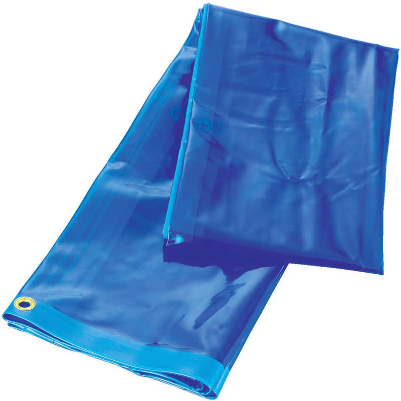 トラスコ中山　溶接遮光シートのみ 0.35T×W1970×H1970 青　A3B