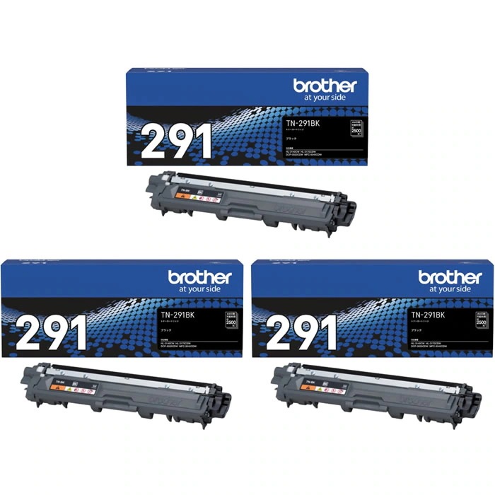 純正 トナーカートリッジ TN-291BK ブラック 3個セット TN-291BK-3SET 20,235円