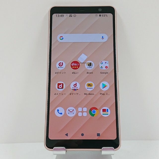 arrows Be4 F-41A ドコモ ゴールド 送料無料 本体 c17198 【中古】