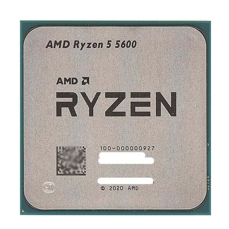 AMD CPU Ryzen5 5600 AM4 6コア 12スレッド 3.5GHz TDP 65W エーエムディー CPU 企業向けバルク品 1年保証