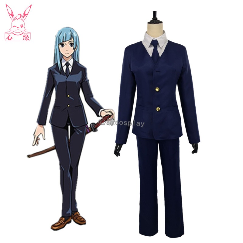 呪術回戦cos禅院真希三輪霞コスプレ二次元アニメ衣装女c服