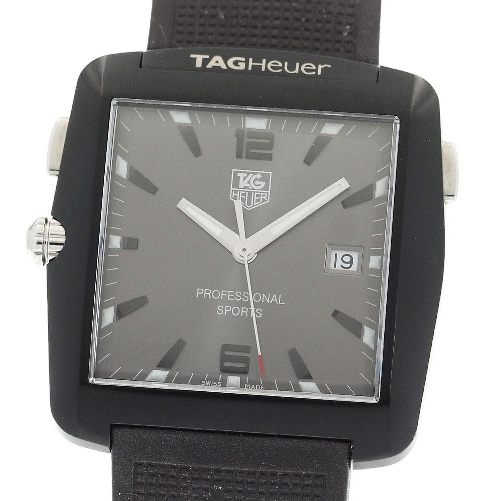 タグホイヤー TAG HEUER WAE1113 プロフェッショナル スポーツ デイト クォーツ メンズ _923340【中古】