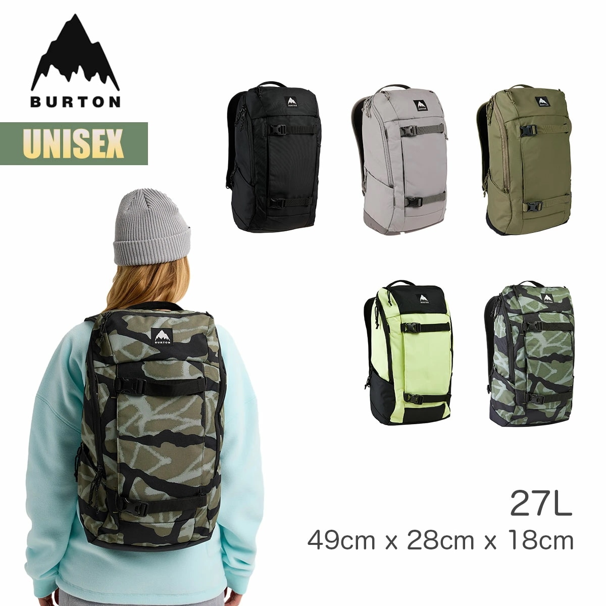 リュック 25-26 キロ 2.0 27リットル バックパック W26JP-213431 Kilo 2.0 27L Backpack リュックサック ストリート カジュアル スケートボードパック