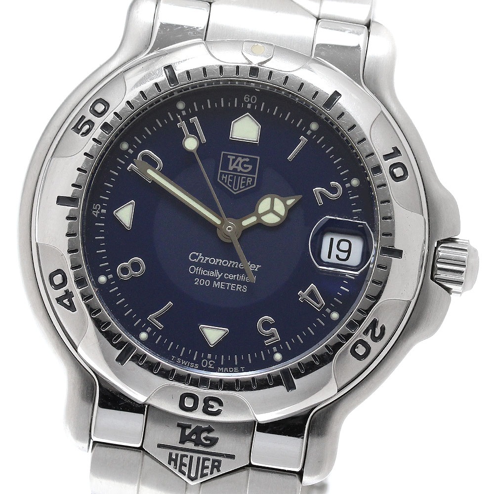 タグホイヤー TAG HEUER WH5113-K1 6000シリーズ デイト 自動巻き メンズ _963069【中古】