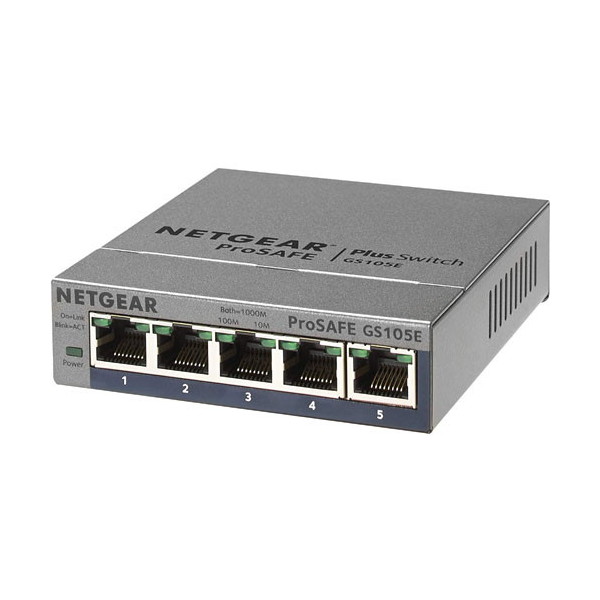 GS105E-200JPS [スイッチングハブ / ギガビット5ポート アンマネージプラススイッチ] メーカー直送 7,858円