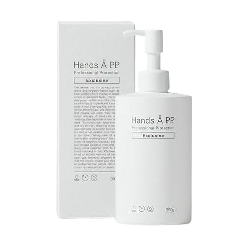 [国内正規品]エーピーピー ハンズエーエクスクルーシブ 300g 手荒れに悩む 美容師 開発 究極 ハンドクリーム 高い 保水力 乾燥 手荒れ エイジング 悩み 一度 ケア透明感 なめらか 手肌