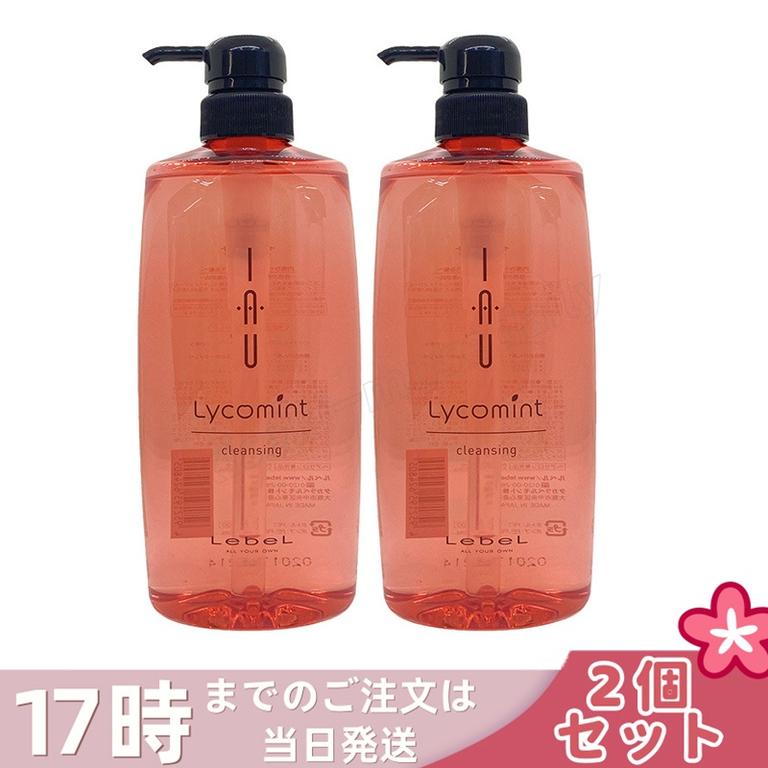 【2個セット】ルベル IAU イオリコミント クレンジング シャンプー 600ml