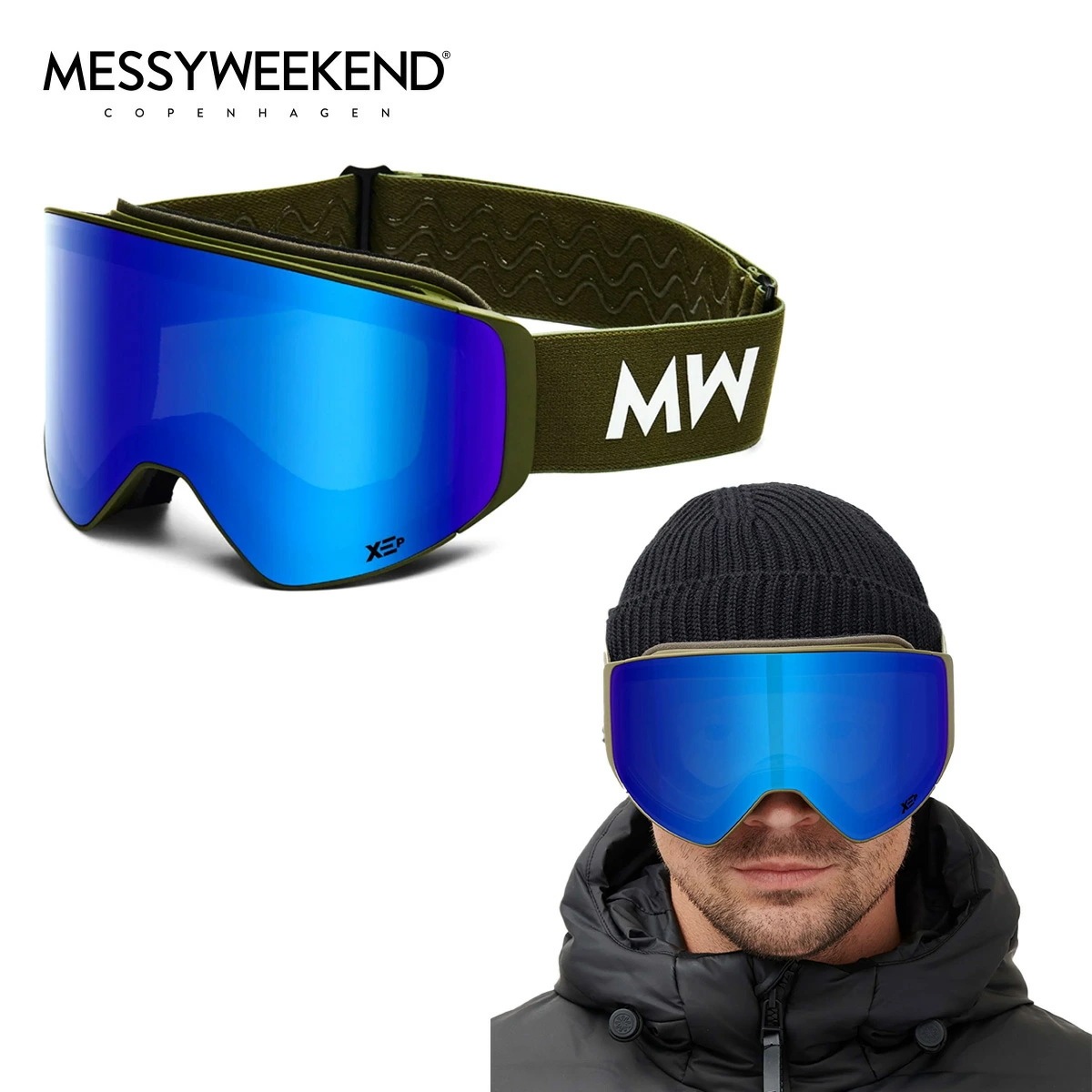 【未使用】messyweekend XEP スノー ゴーグル 未使用】messyweekend XEP スノー ゴーグル