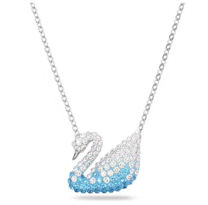 アイコニックスワンペンダント ロジウムネックレス 5512095