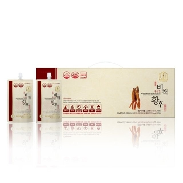 不老健 紅参ジン 秘策 皇后 120ml x 20個入り