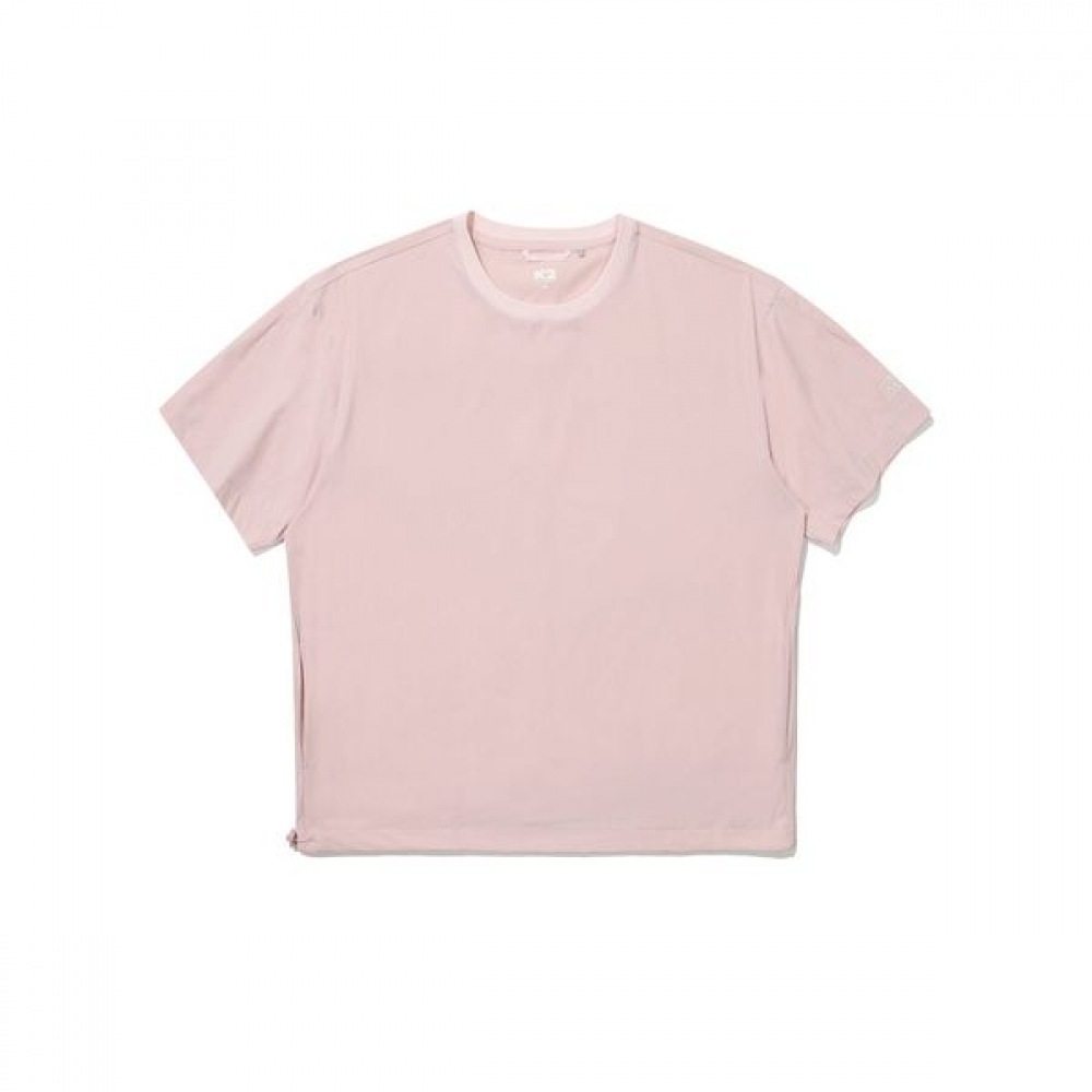 [K2] コードテンアイスウーブンショートスリーブラウンドTシャツ_KWM24254P1