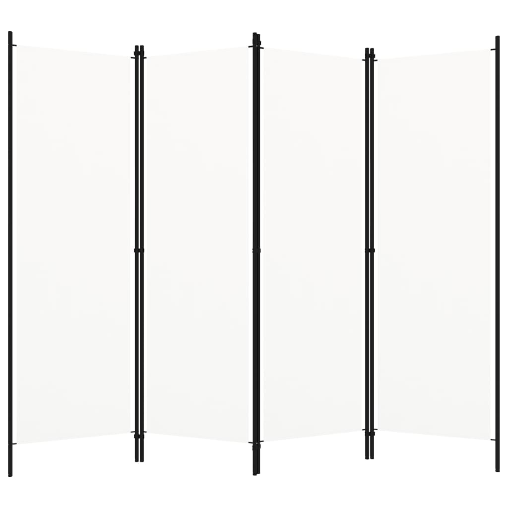 間仕切り パネル4枚 クリームホワイト 200x180cm 6,569円