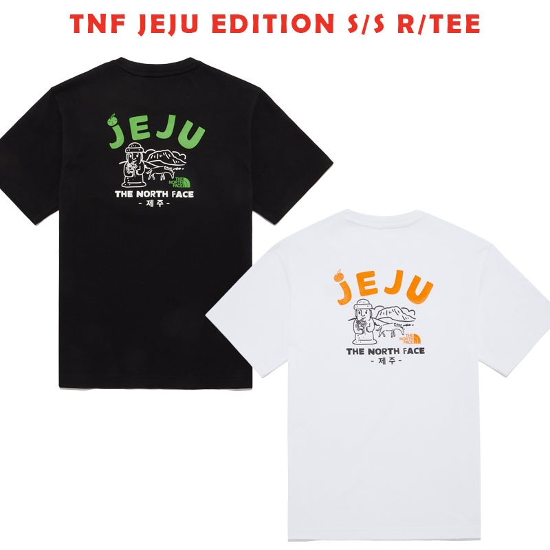 韓国正規品保証 関税負担なしNT7UR44A TNF JEJU EDITION SS RTEEイリー 基本 着装 男子 女子 人気 韓国 ファッション 男女共用 アウトド 7,186円