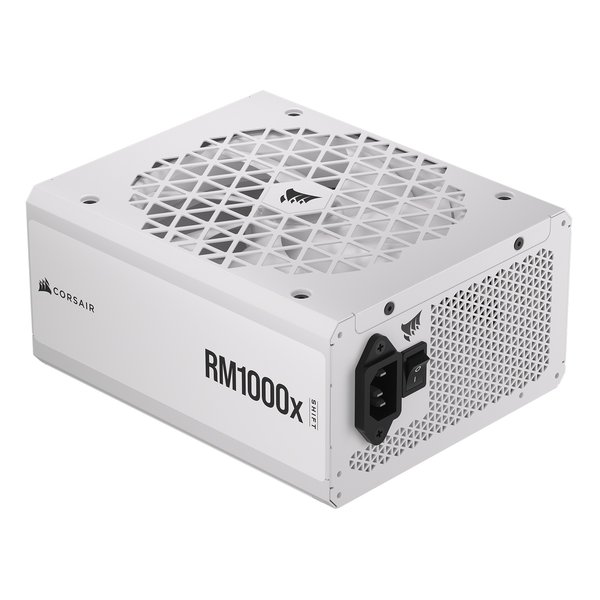 PC電源ユニット RM1000x Shift White 側面配線 フルモジュラー ATX3.0 1000W 80PLUS CP-9020275-JP