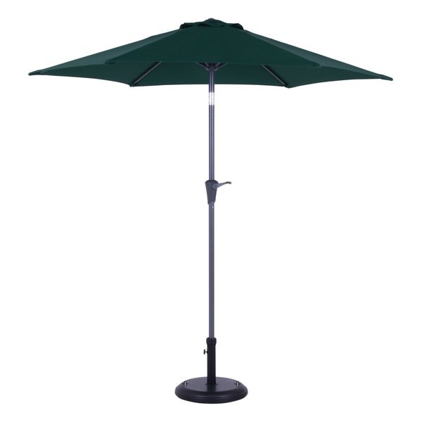 アルミパラソル 240cm グリーン TJB004