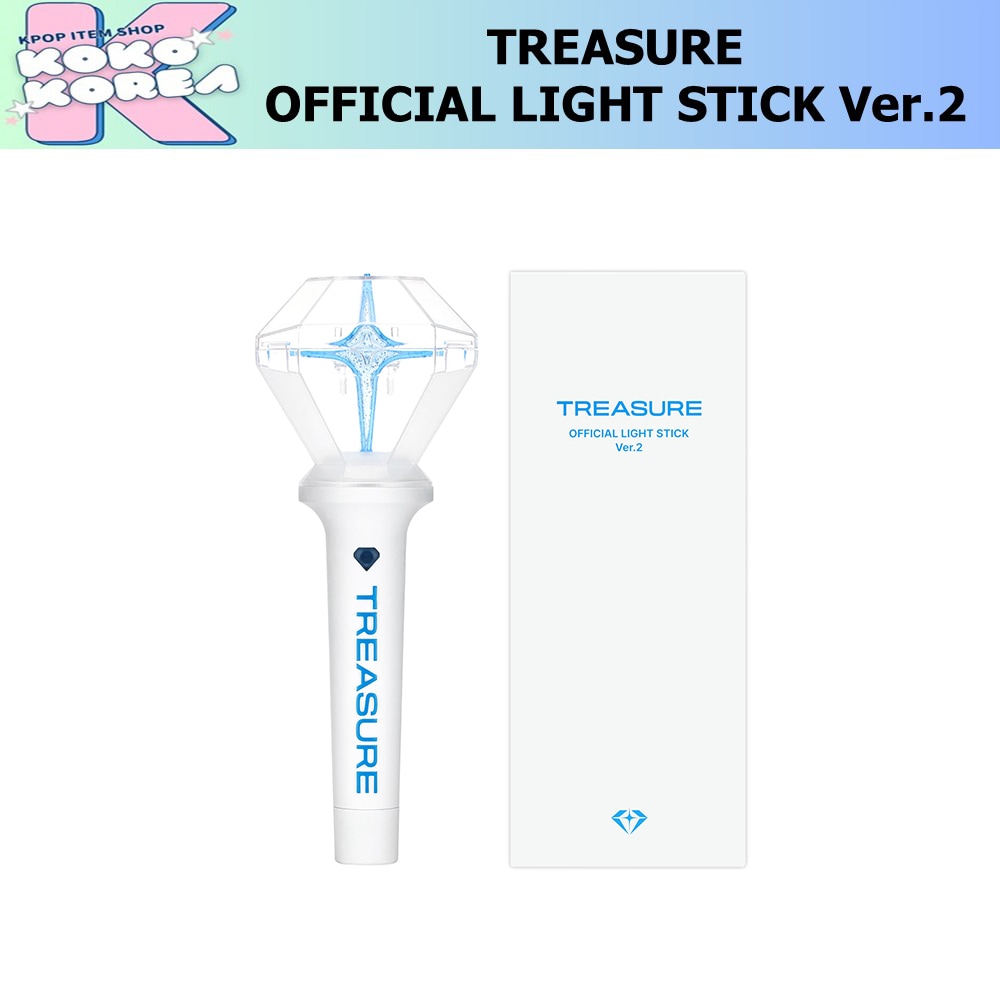 特典トレカ付 TREASURE OFFICIAL LIGHT STICK Ver.2 公式グッズ