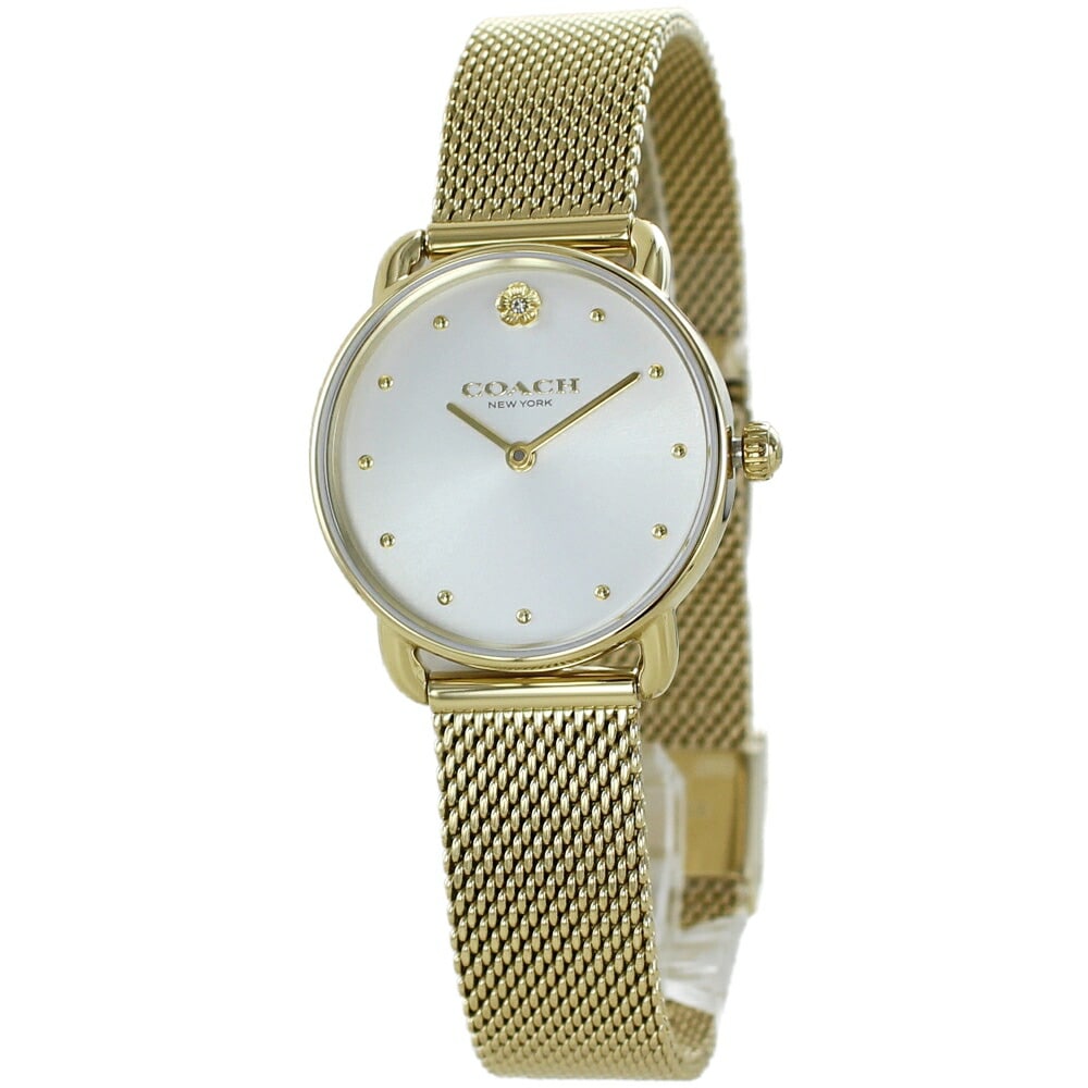コーチ 腕時計 手表 レディース 可愛い腕時計 小さめ 小さい エリオット イエローゴールド 大人 女性 ブランド 時計 通勤 通学 女友達 彼女 妻 母 女性 誕生日 結婚祝い 結婚記念日 プレゼン