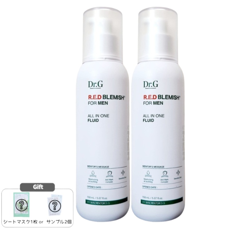 【2個セット】レッドブレミッシュ フォーメン オールインワン フルイド 150ml メンズ保湿 韓国スキンケア 4,887円