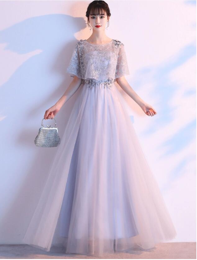 チュールドレス 大人 ピアノ 発表会 ロングドレス 演奏会用ドレス 袖付き 結婚式 演奏会 高校生 中学生 パーティードレス 演奏会ドレス 大きいサイズ フォーマル コンサート イブニングドレス ロン