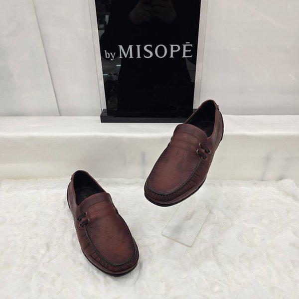 By 男性 カジュアル コンフォート ローファー 121HT837SD010 DBROWN 1 JJ