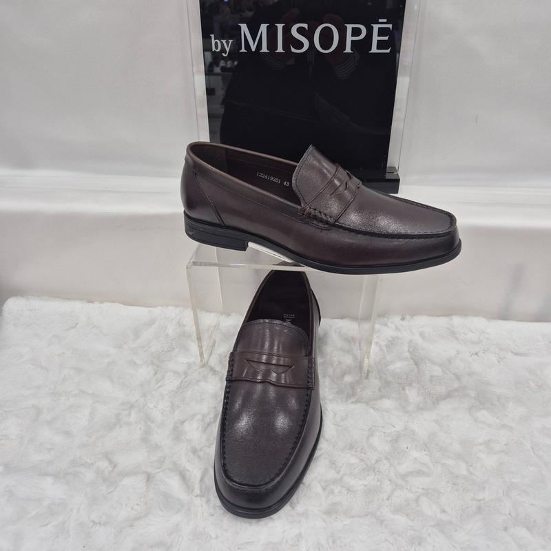 By 男性 クラシック ペニーローファー 122HT419SS201 DBROWN 2 JJ