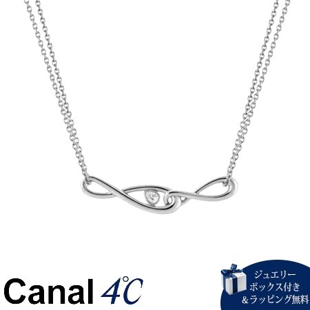 4cc520099【送料無料】【ラッピング無料】カナルヨンドシー Canal 4℃ カナル4℃ ステンレス ネックレス キュービックジルコニアブランド正規品新品ギフトプレゼント人気おすすめ誕生日記念日