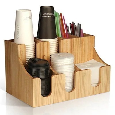 【3日で出荷】紙コップホルダー カップスタンド カップホルダー カップディスペンサー 紙カップと蓋収納 コーヒーカ