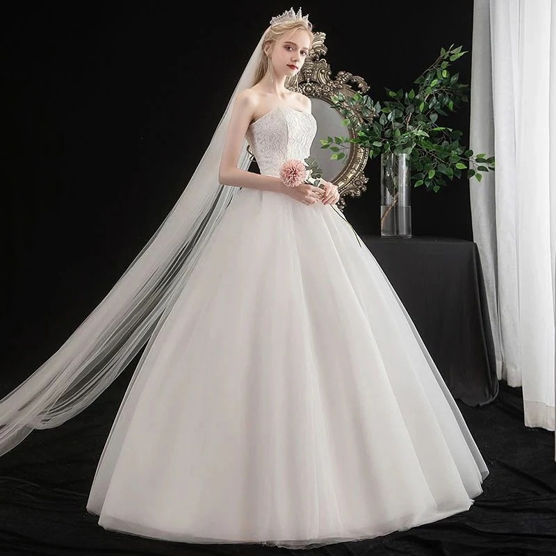 新作 高級感 気質 ワンピース 花嫁ロングドレス 結婚式ワンピース 結婚式 ドレス韓国ファッション パーティードレス 結婚式 お呼ばれ ウェディングドレス 白7564 5,606円