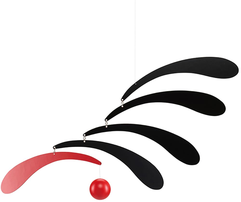 モビール インテリア オーナメント 北欧 飾るアート フローイングリズム レッド FSM130003 化粧箱付き ベビー 雑貨 ギフト