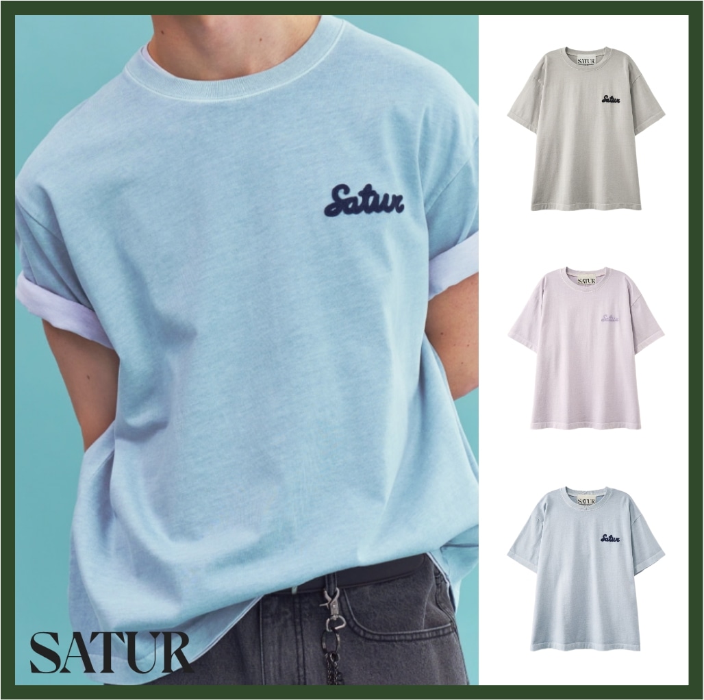 Flowing Small Logo Dyed T-Shirt