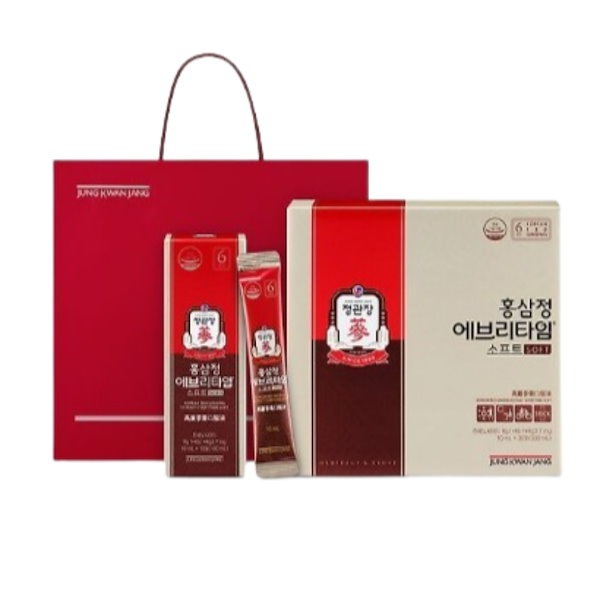 【正官庄】6年根高麗人参 紅参エブリタイム 10mlX30包 正官庄 【正官庄 日本公式】紅参精エブリタイムV (バリュー) 2箱