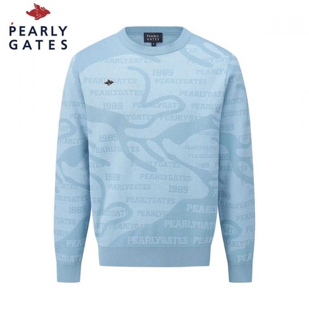 [パリゲイツ] メンズロゴ柄ラウンドロングスリーブニット 37,885円