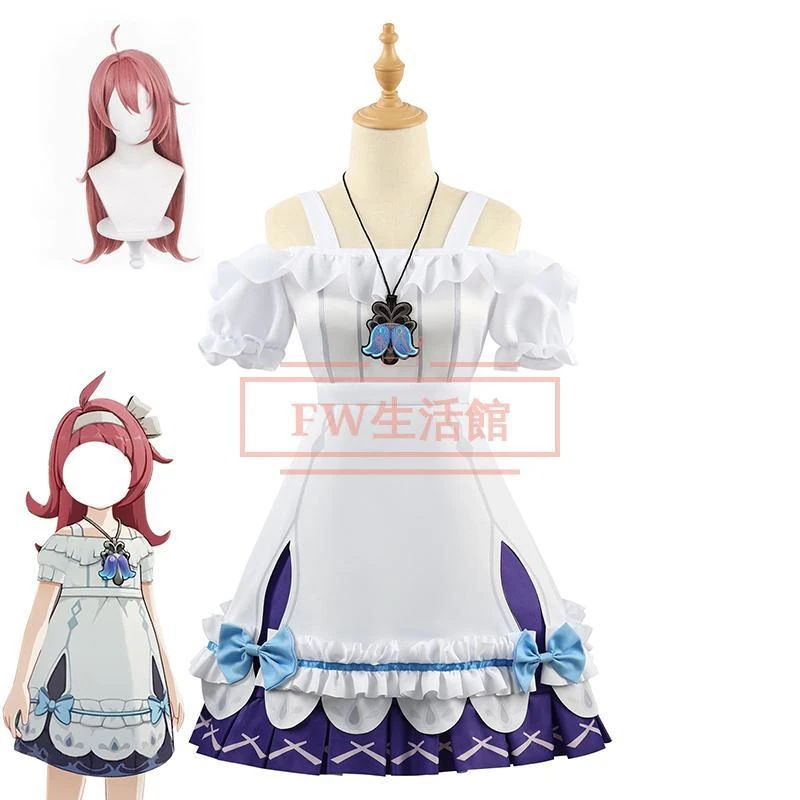 原神 げんしん genshin クリーヴ Clervie コスプレ衣装 ウィッグ 演出服 アニメ ゲーム ハロウィン cosplay 変装